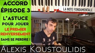 Renversement daccord au piano – Le premier renversement sans se perdre  ACCORD  Ép3 [upl. by Burhans251]