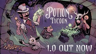 Potion Tycoon  10 Release Trailer [upl. by Hgielar]