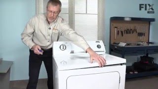 Kenmore Dryer Repair – How to replace the Multi Rib Belt  9214quot [upl. by Garaway]