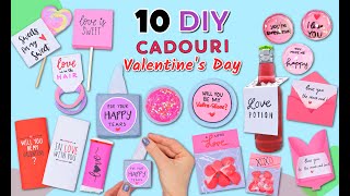 10 DIY CADOURI DE VALENTINES DAY  Idei De Cadouri Pentru BFF si Cupluri [upl. by Alleunamme81]