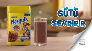 Sütün Kankası Nesquik Enfes Çikolata Lezzetiyle Sütü Sevdirir [upl. by Him]