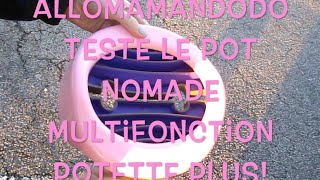 Potette Plus  le pot nomade pour le voyage Test [upl. by Jonette]