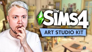 The Sims 4 Artist Studio Kit is actually a vibe honest review [upl. by Htabazile]