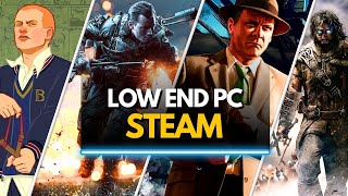 TOP 55 BEST LOW END PC GAMES ON STEAM 2024 [upl. by Trebron]