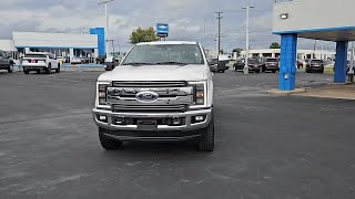 USED 2019 FORD F350 LARIAT 4WD Crew Cab 8 Box at Peltier Chevrolet USED S25144AB [upl. by Kosak]