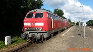 FstMitfahrtÜberführung  Niebüll  Hamburg BR 218  Teil 1 [upl. by Aggappe332]