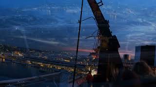 Adam Lookout  Alternate Amsterdam  Europes Highest OutofEdge Swing  360° View Bar [upl. by Leen178]