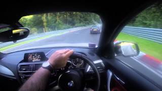 BMW M135i LCI onboard  Nordschleife Touristenfahrt 250815 [upl. by Iron]