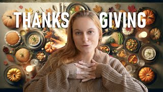 NOTRE PREMIER THANKSGIVING spécial végétarien [upl. by Erma965]