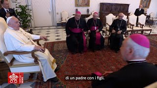 I vescovi della Basilicata dal Papa unità e coraggio nellaccoglienza e nel sostegno ai giovani [upl. by Leuqcar]