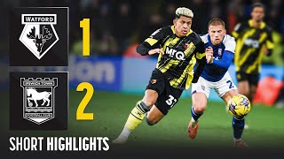 Watford 12 Ipswich Town  Short Highlights [upl. by Bolan]