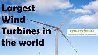 Worlds Largest Wind Turbines Top 5 [upl. by Eisus]