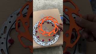 Replace motorcycle disc spring funny motorcycle shortvideo [upl. by Ned171]