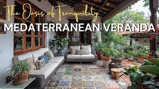 The Timeless Charm of Mediterranean Veranda Beautifully Connected to Serene Courtyard [upl. by Thorner239]