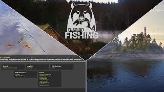 4m Herausforderung vom Ufer  Ladogasee  Russian Fishing 4 [upl. by Roane]