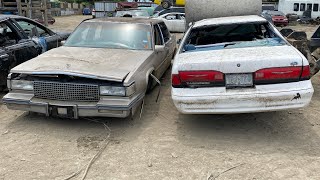 LAST MOMENT OF FAME BEFORE DEaTH 1988 Cadillac Sedan Deville  1994 Ford Thunderbird [upl. by Ahsoym]