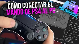 Como CONECTAR el mando de PS4 al PC  DS4Windows 2024 Conectar mando PS4 a PC [upl. by Elleron]