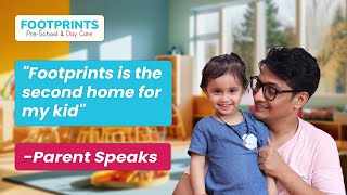 Footprints Preschool Review  Footprints is the second home for my kids  Lakshitas Parent Review [upl. by Pas]