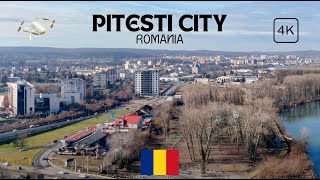 4K Pitesti Aerials  Unveiling the Citys Majesty from Above  Drone Footage [upl. by Emmett]