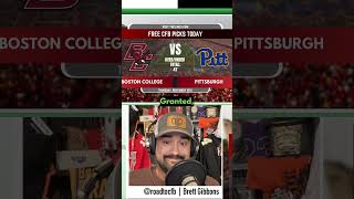 BOSTON COLLEGE vs PITTSBURGH Best Bets  CFB Week 12 Picks collegefootball sportsbetting [upl. by Imeaj]