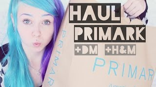 HAUL Primark AugustHerbst 2014 I DM  HampM [upl. by Almap532]