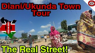 Diani Town Tour  Ukunda Town  Kwale County Kenya  South Coast Kenya [upl. by Etnovad]