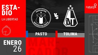 EN VIVO  Pasto vs Deportes Tolima  Liga Colombiana por el Fenómeno del Fútbol [upl. by Yelehsa]