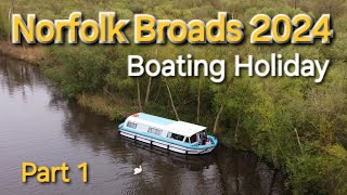 Norfolk Broads 2024 Full Itinerary and Guide to a boating holiday with Richardsons Boat Hire Part 1 [upl. by Atteuqahs]