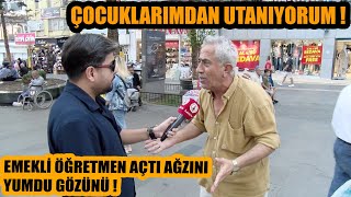 Çocuklarımdan utanıyorum  Emekli öğretmen ve memur demediklerini bırakmadı [upl. by Enelyahs]