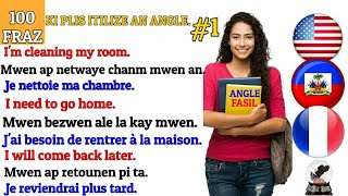 APRANN 100 FRAZ KI KOMEN AN ANGLAIS 1 Aprann Pale Anglais Ann pale Anglè [upl. by Teddi762]