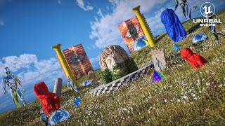 Modern Surrealism Motion  Unreal Engine 54 [upl. by Demmahum]