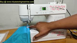 Unboxing amp Demo Usha Janome Sew Magic Computerized Sewing Machine with 30 Builtin Stitches nitya [upl. by Enelime78]