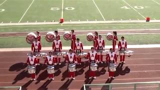 Arcadia High School Drumline  2018 Pasadena Bandfest [upl. by Mima]