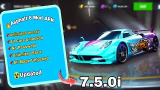 How To Download Asphalt 8 Mod APK Unlimited money All Cars Unlocked [upl. by Ykcub985]