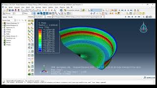 Abaqus  Metal  Forming Process  Explicit Analysis [upl. by Chet501]