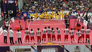 สดจากแสตนด์ รอบรองชนะเลิศ ทีมชุดชาย ไทย เจอ โอปป้า 대한민국 SEMIFINAL Mens Team Thailand VS Korea [upl. by Safoelc]