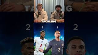 POSITION BATTLE ⚔️ REECE JAMES VS TRENT ALEXANDERARNOLD england trent reecejames worldcup [upl. by Corneille]