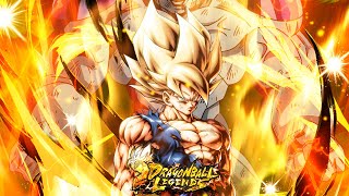 Dragon Ball Legends  Goku Super Saiyan DBL6204S Voice Japanese [upl. by Arhaz]