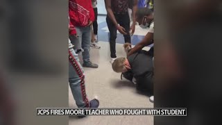 JCPS fires Moore teacher who fought with student in August [upl. by Duahsar]