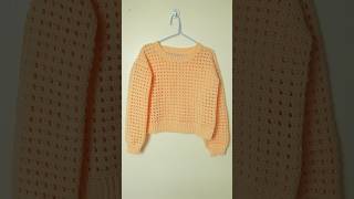 Crochet Mesh Sweater [upl. by Eesac551]