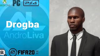 FIFA 20  Face DIDIER DROGBA Tutorial [upl. by Yenots]