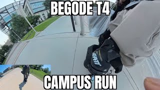 Begode T4  Empty campus run [upl. by Best]