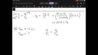 Using Avogadros Law [upl. by Ellord]