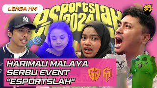 Harimau Malaya serbu event EsportsLAH [upl. by Wirth211]