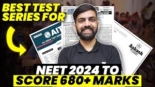 🤩 Best Test Series For NEET 2024 to Score 680 Marks  Best Online Test Series  Offline Test Series [upl. by Irtimid]