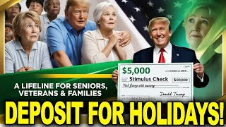 HOLIDAY DEPOSITS Could a 3000 Stimulus Check Be the Lifeline Seniors SSI SSDI and Families Need [upl. by Ransom]