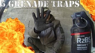 5 GRENADE TRAPS  TIPS amp TRICKS 02 [upl. by Bambi789]