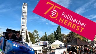 Stimmung und Weingenuss in Fellbach75 Fellbacher Herbst 2024Clip by KirmesTime [upl. by Idnam288]