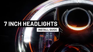 STEDI™ 7 Inch Headlight Unit  Install Guide [upl. by Emanuela]