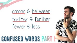 COMMONLY CONFUSED WORDS Part 1  English Lesson [upl. by Snodgrass74]